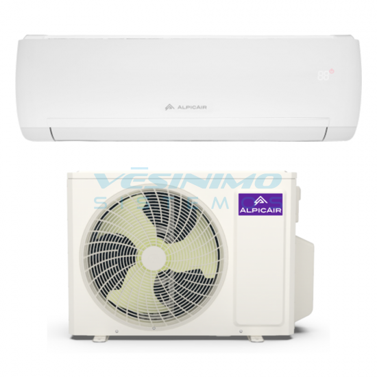 AlpicAir sieninis šilumos siurblys oras-oras Premium PRO II, 3.51/3.81 kW AlpicAir sieninis šilumos siurblys oras-oras Premium PRO II, 3.51/3.81 kW